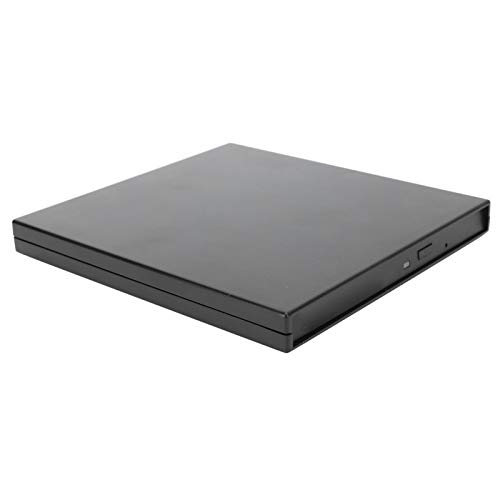 ASHATA Externes DVD/Combo/VCD-Laufwerksgehäuse, Speichergerät für optische Disc-Gehäuse für 9,5-mm-SATA-Laptops, für TEAC/für Toshiba SD-R9012 / für Panasonic 745.842 usw. von ASHATA