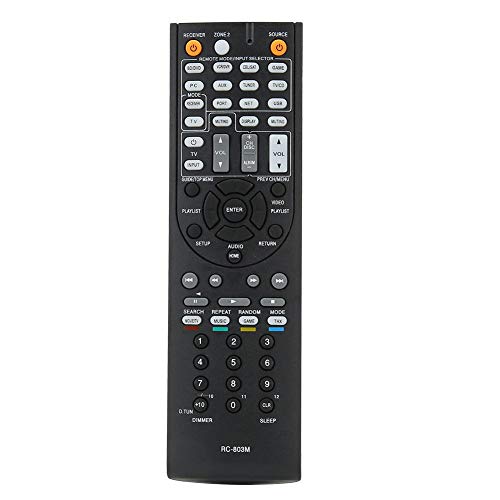 ASHATA Fernbedienung für, RC-803M Ersatz für Fernbedienung Passend für AV-Receiver TX-NR609 TX-NR609B HT-S7409 HT-S8409, AV-Receiver-Fernbedienung aus ABS-Material ASHATA Fernbedienung für, RC-803M Ersatz für Fernbedienung Passend für AV-Receiver TX-NR609 TX-NR609B HT-S7409 HT-S8409, AV-Receiver-Fernbedienung aus ABS-Material von ASHATA
