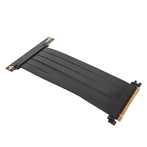ASHATA Flexibles GPU-Riser-Kabel, PCIE 4.0 (Schwarz) von ASHATA