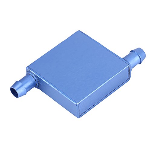 ASHATA Fosa Aluminium Wasserkühlblock für Wasserkühler Kühlkörper Wasserkühlung für CPU Industriekühler 40x40x12mm von ASHATA