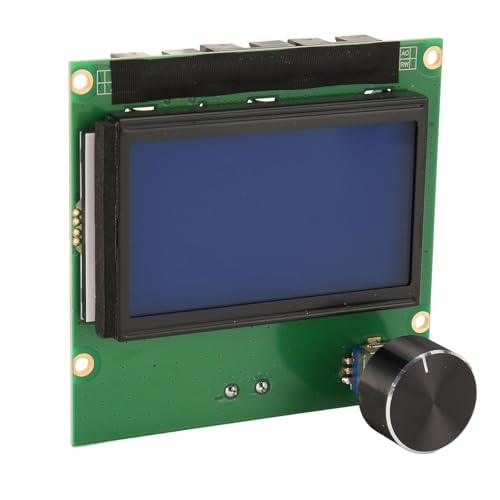 ASHATA Für Ender 3 Serie Display, Für Ender 3 Für Ender 3 PRO Bildschirm, 3D Drucker Teile, LCD Display Bildschirmplatine mit Flachbandkabel, DIY LCD Steuermodul von ASHATA