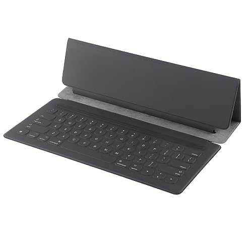 ASHATA Für Ipad Pro 12.9 Hülle mit Tastatur, Smart Keyboard Tablet Pro 1. 2. Generation 64 Tasten UK-Version in Voller Größe, Tragbare Tablet-Tastatur mit Hülle von ASHATA