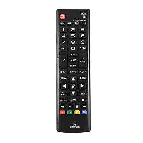 ASHATA Für LG TV-Fernbedienung, Ersatz der Universal Original-TV-Fernbedienung, TV-Controller mit großen Tasten für LG AKB73715605 55LA690V 55LA691V 55LA860V 55LA868V 55LA960V von ASHATA