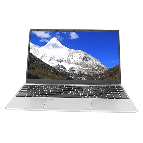 ASHATA Für Windows 11 Laptop, 14 Zoll Business Laptop Computer, Für Intel N5095 4 Kerne und 4 Threads, WiFi, 16 GB RAM, Tragbarer Laptop mit Fingerabdruckleser (1 TB) von ASHATA