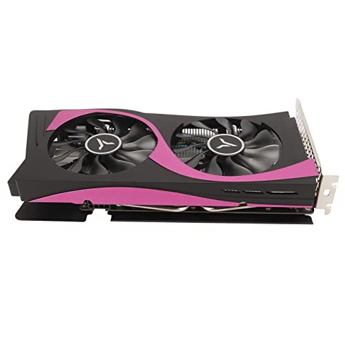 ASHATA Gaming GTX1660 Super Grafikkarte, 6G D6 GB GDDR6 1530/1785MHz 14 Gbps 192bit Computerspiel Diskrete Grafikkarte, VR Ready DVI DP HDMI, PCIE 3.0 DirectX 12 Dual Fan von ASHATA