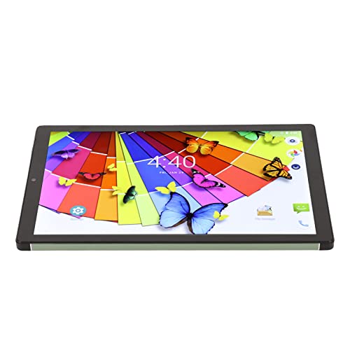 ASHATA HD 10 -Tablet, 10,1-Zoll-Octa-Core-Tablet, 10-Zoll-Tablet Octa-Core 6 GB RAM 256 GB ROM für 10 Unterstützung WiFi 7000 MAh IPS Dual-Lautsprecher Tragbares Tablet (EU-Stecker) von ASHATA