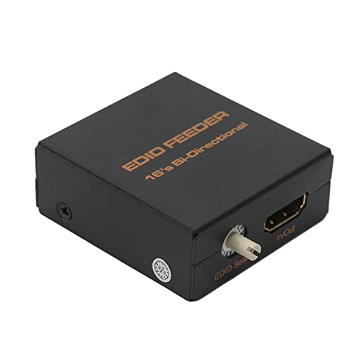 ASHATA HDMI EDID Emulator Manager, EDID Manager Emulator Unterstützt 4K CEC, 16 EDID-Modi, Kompatibel mit Backend-Anzeigegeräten, Bis zu 10 M Entfernung ASHATA HDMI EDID Emulator Manager, EDID Manager Emulator Unterstützt 4K CEC, 16 EDID-Modi, Kompatibel mit Backend-Anzeigegeräten, Bis zu 10 M Entfernung von ASHATA