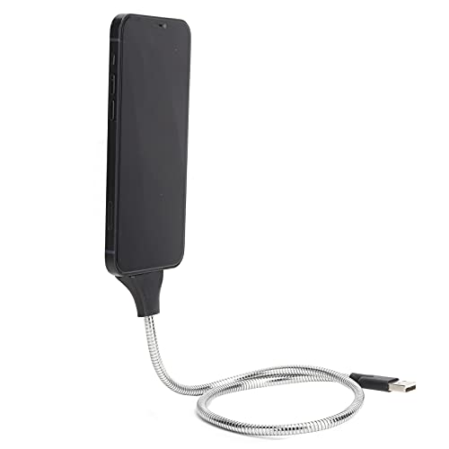 ASHATA Handy-Ständer & Micro-USB-Kabel, Omnidirektionaler Telefonhalter, Micro-USB-Kabel (19,7 Zoll) Android-Ladekabel, für Samsung Galaxy S7 S6 Edge J7 S5, MP3, Tablet Usw. von ASHATA