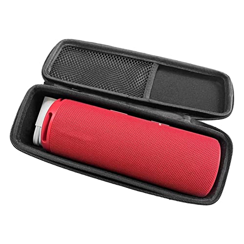 ASHATA Harte Reiseschutzhülle für Sound Joy Lautsprecher, wasserdichte Aufbewahrungstasche für Bluetooth Lautsprecher, Tragbare Tasche mit Netztasche(Nur Hülle, Ohne von ASHATA
