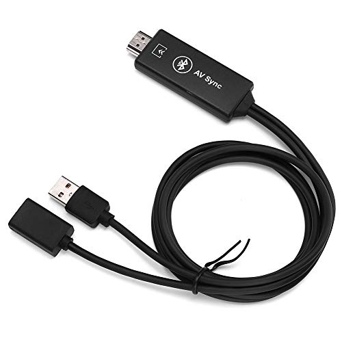 ASHATA -Kabel Adapterkabel Bildschirmspiegelungskabel USB zu 1920 X 1080P 18-Gbit/s- 2.0-Hochgeschwindigkeitskabel für MHI Blu-ray PC Projektor von ASHATA