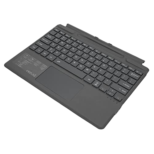 ASHATA Kabellose Bluetooth-Tastatur, Trackpad mit 2 Tasten, Typ C, Ultradünne Tastatur mit RGB für Pro 8 Pro X, 10 M Kabellose Übertragungsreichweite, Leicht und Tragbar von ASHATA