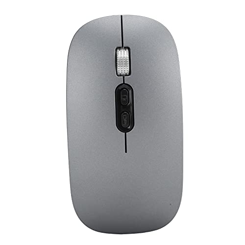 ASHATA Kabellose Maus, 2.4G Dual Mode Ultra-Slim Optical Silent Mouse, Kabellose Maus mit Geringem Stromverbrauch mit 1600 DPI für PC, Laptop, Desktop von ASHATA