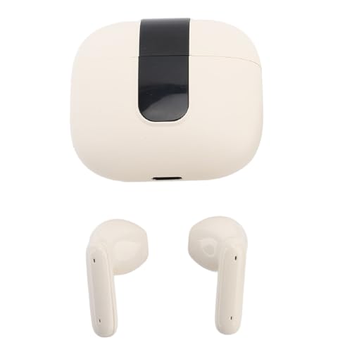 ASHATA Kabellose Ohrhörer, Rauschunterdrückung, Niedrige Latenz, Bluetooth-Kopfhörer mit Ladehülle mit Digitalem Display, Stereo-Ohrhörer für Sport, Workout, Gaming von ASHATA