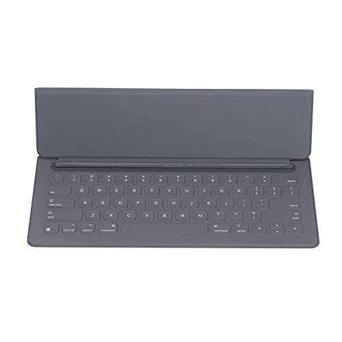 ASHATA Kabellose Smart Bluetooth-Tastatur für Ipad Pro Erste/Zweite Generation (2015-2017), 12,9 Zoll Tablet-Tastatur mit Ledertasche, 64 Tasten, Faltbar, Leicht zu Transportieren von ASHATA