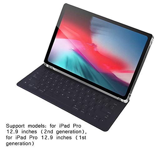 ASHATA Kabellose Tablet-Tastatur, Laptop 64 Tasten Intelligente Faltbare Kabellose Tastatur für Pro 12,9 Zoll, Tastatur in Voller Größe, Leicht und Tragbar von ASHATA