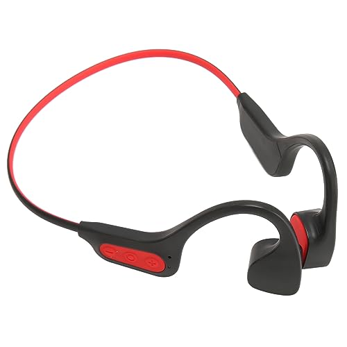 ASHATA Knochenleitungskopfhörer, Open Ear Kopfhörer BT 5.3 Sport Funkkopfhörer, IP56 Wasserdicht, Integriertes Mikrofon, Leichte Ohrhörer für Laufen, Fitnessstudio, Wandern ASHATA Knochenleitungskopfhörer, Open Ear Kopfhörer BT 5.3 Sport Funkkopfhörer, IP56 Wasserdicht, Integriertes Mikrofon, Leichte Ohrhörer für Laufen, Fitnessstudio, Wandern von ASHATA