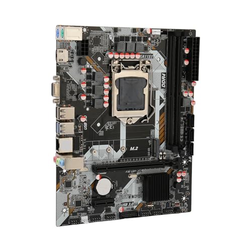 ASHATA LGA 1151 ATX Motherboard, B365 Computer Motherboard, für Intel 6 7 8 9 Generation für Core I3 I5 I7 Dual Channel DDR4 NVME M.2 Schnittstelle PCI E 16X Gen 3.0 Slot von ASHATA