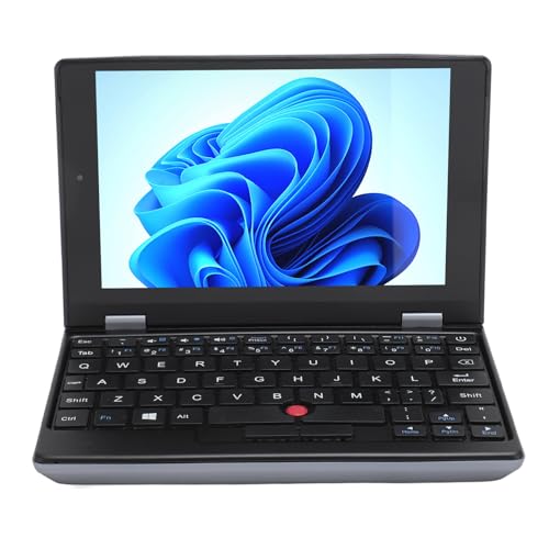 ASHATA Laptop, 7,0-Zoll-Touchscreen, Ultraleichter -Laptop, Pocket-PC-Computer für Windows 11 Pro mit BT4.2 USB3.0x2 für HDMI-Anschluss für Intel J4115 12G DDR4 (12GB+256GB) von ASHATA