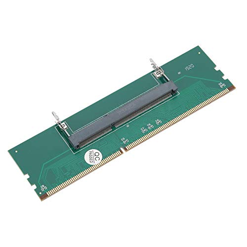 ASHATA Laptop DDR3 auf Desktop Adapter Karte, Laptop SO-DIMM auf Desktop DIMM Speicher Anschluss Adapter von ASHATA