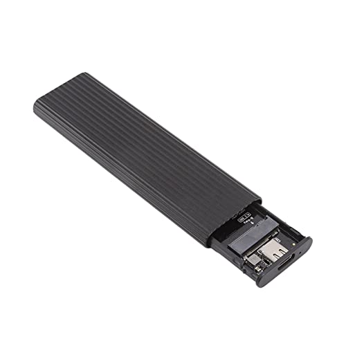 ASHATA M.2 NVME SSD Gehäuseadapter, Aluminiumlegierung USB C 3.1 M.2 SSD Gehäuseadapter für SSD 2242 2260 2280 ASHATA M.2 NVME SSD Gehäuseadapter, Aluminiumlegierung USB C 3.1 M.2 SSD Gehäuseadapter für SSD 2242 2260 2280 von ASHATA
