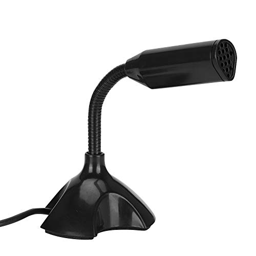 ASHATA Mikrofon, USB Driveless-Mikrofon, Plug-and-Play-Computer-Mikrofon, mit Hoher Klarheit, für 2/3, für Win XP und Höher von ASHATA