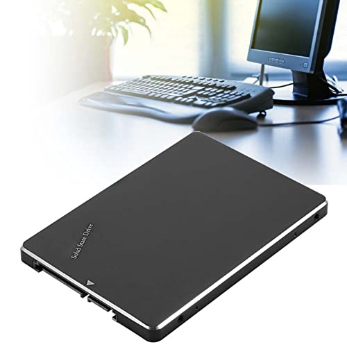 ASHATA Mobile Externe Festplatte, 2.5 Zoll SATA3 6.0 Gb/S SSD Solid-State-Drive Externe Festplatte,Tragbar Mobile SSD-Festplatte Universal Festplatte für Laptop Desktop PC (1 TB) von ASHATA