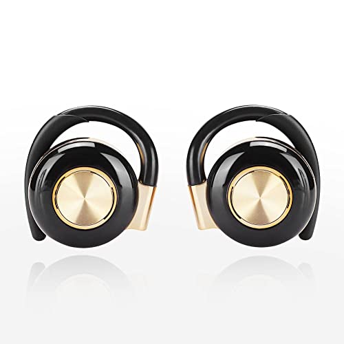 ASHATA Ohrhörer, binauraler Anruf Großer Lautsprecher Ohrhörer Bluetooth-Kopfhörer Stereo-Zweikanal-Funkkopfhörer, Bluetooth-Kopfhörer-Unterstützung Doppelte Soundkanäle Anruf von ASHATA