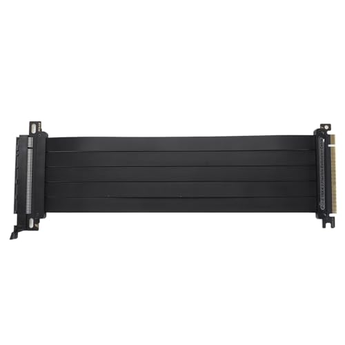 ASHATA PCIe 4.0 X16 Riser Kabel, PCIe 4.0 x16 Verlängerungskabel, GPU Riser Kabel High Speed Extension Port Adapter 180 Grad EMI geschirmt für RTX4090 für RTX3090ti für RTX3090 (250mm) von ASHATA