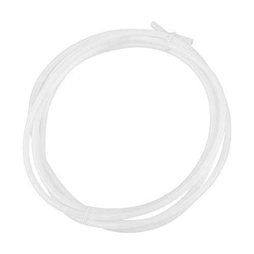 ASHATA PTFE-Bowdenzug aus Weißem,3D-Drucker Zubehör 1,5/2 M PTFE-Bowdenzug aus Weißem für 1,75 Filament (2,0 Mm Innendurchmesser/4,0 Mm Außendurchmesser) (1,5 Millionen) von ASHATA