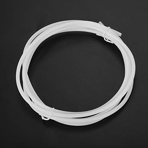 ASHATA PTFE-Bowdenzug aus Weißem,3D-Drucker Zubehör 1,5/2 M PTFE-Bowdenzug aus Weißem für 1,75 Filament (2,0 Mm Innendurchmesser/4,0 Mm Außendurchmesser) (2M) von ASHATA