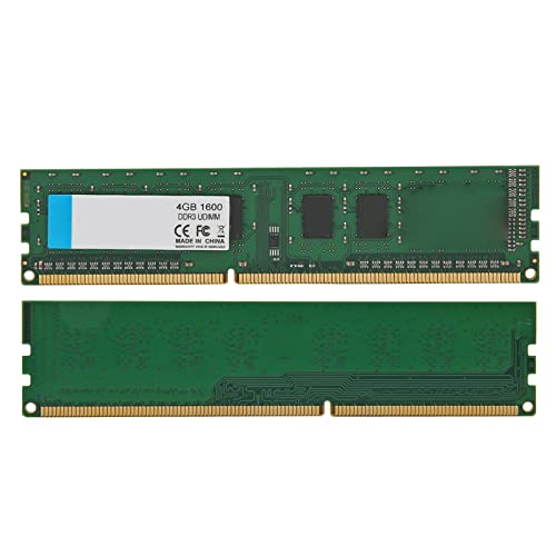 ASHATA Professioneller DDR3 UDIMM 1600 MHz RAM für PC, 64 Bit Breite, 40-polige Datenschnittstelle, Plug-and-Play (4GB) von ASHATA
