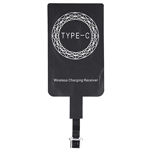 ASHATA Qi Wireless Charger Adapter Ladeempfänger-Modul QI-Lademodul für Android Typ-C-Handy(für Type- C) von ASHATA