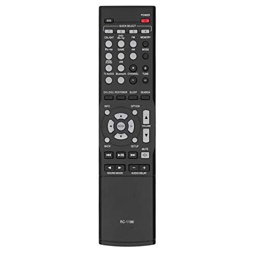 ASHATA RC1196 Fernbedienung für, Ersatzfernbedienung für Audio Video Receiver AVR-X520BT / AVR-S500BT / AVR-S510BT / AVR-X510BT. ASHATA RC1196 Fernbedienung für, Ersatzfernbedienung für Audio Video Receiver AVR-X520BT / AVR-S500BT / AVR-S510BT / AVR-X510BT. von ASHATA