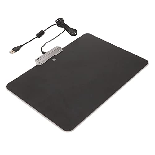 ASHATA RGB-Gaming-Mauspad, 35 X 25 cm, LED-Mauspad mit Gummierter Rückseite, Mikrostrukturierte Oberflächen, Einstellbare Hintergrundbeleuchtung, wasserdichte Computertastatur-Mauspads ASHATA RGB-Gaming-Mauspad, 35 X 25 cm, LED-Mauspad mit Gummierter Rückseite, Mikrostrukturierte Oberflächen, Einstellbare Hintergrundbeleuchtung, wasserdichte Computertastatur-Mauspads von ASHATA