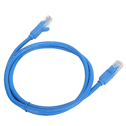 ASHATA RJ45-Cat-6-Ethernet-Kabel, 1 Meter CAT6-Gigabit-Jumper RJ45-Schnittstelle 8-adriges Ungeschirmtes Twisted-Pair-Hochgeschwindigkeits-RJ45-Cat-6-Ethernet-Patch-Internetkabel von ASHATA