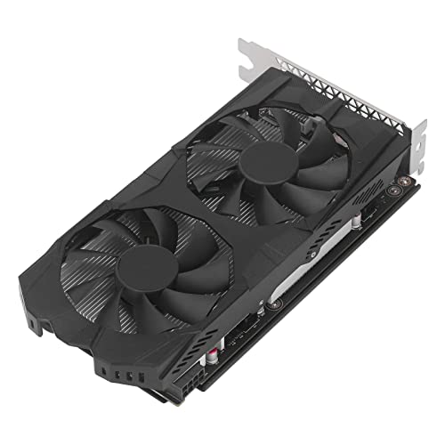 ASHATA RX580 8G DDR5 256 Bit Gaming-Grafikkarte, PCIe 3.0 16X Dual Fan Computer PC Gaming Video Grafikkarte mit HDMI DP DVI, Directx 12, 8Pin Power (RX580 8G D5) von ASHATA