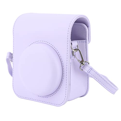 ASHATA Schutzhülle für Fuji Instax 12 Kamera, 12 Kamera PU-Tasche mit Verstellbarem Schultergurt (Iris Lila) von ASHATA