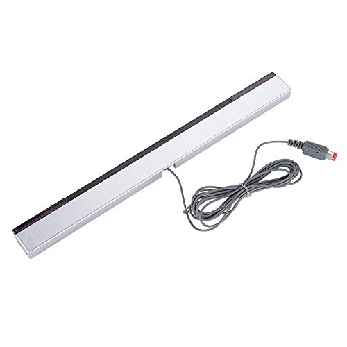 ASHATA Sensorleiste für Wii/Wii U, IR Sensor Bar Kabelgebundene Sensorleiste Signalempfänger,Verdrahtete Ray Sensor Bar Infrarot Receiver mit Kabel für Wii/WIIU Konsolen ASHATA Sensorleiste für Wii/Wii U, IR Sensor Bar Kabelgebundene Sensorleiste Signalempfänger,Verdrahtete Ray Sensor Bar Infrarot Receiver mit Kabel für Wii/WIIU Konsolen von ASHATA