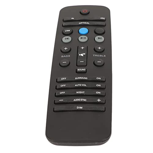 ASHATA Soundbar Fernbedienung für Fidelio HTL9100 HTL5120 HTL7180 YKF297 006, Ersatz Fernbedienung für Soundbar, Ergonomische Lautsprecher Fernbedienung ASHATA Soundbar Fernbedienung für Fidelio HTL9100 HTL5120 HTL7180 YKF297 006, Ersatz Fernbedienung für Soundbar, Ergonomische Lautsprecher Fernbedienung von ASHATA