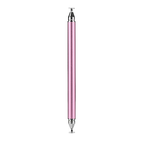 ASHATA Stylus Pen, Kapazitiver 4-in-1-Touchscreen-Stylus, Telefon- und Tablet-Stylus, Unterstützung für Spiele, Zeichnen, mit 2 Tuchspitzen und 2 Discs (Roségold) von ASHATA