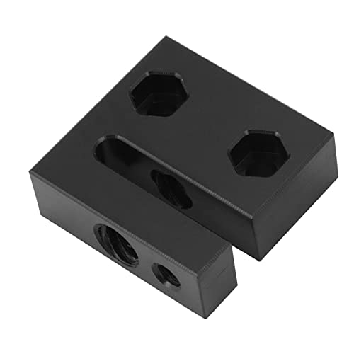 ASHATA T8 Spielfreier Mutternblock, 3D-Druckerzubehör T8 Schraubengewindespindel Spielfreier Mutternblock POM-Muttersitzschraube 2 Mm für 3D-Drucker von ASHATA
