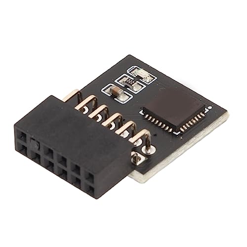 ASHATA TPM 2.0-Modul mit Stabiler SPI-Schnittstelle, Hoher Sicherheit und Langlebigem Material für MSI-Motherboard-DDR4-Speicher, Idealer Ersatz, Breite Anwendung von ASHATA