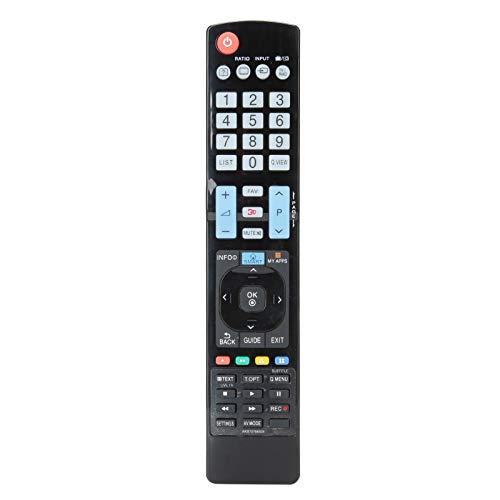 ASHATA TV-Fernbedienung, hochwertige Fernbedienung Smart Television Controller, TV-Fernbedienung Ersatzzubehör akb73756504 für LG akb73756502 42la6620 von ASHATA