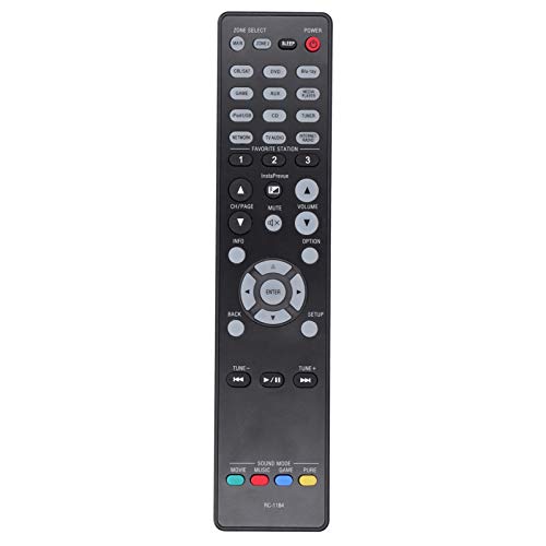 ASHATA TV-Fernbedienung für Denon, Ersatzfernbedienung für Denon RC-1184 / RC-1183 / AVR-X3000 / AVR-X2000 / AVR-E400 / AVR-2313 / AVR-S800CI von ASHATA