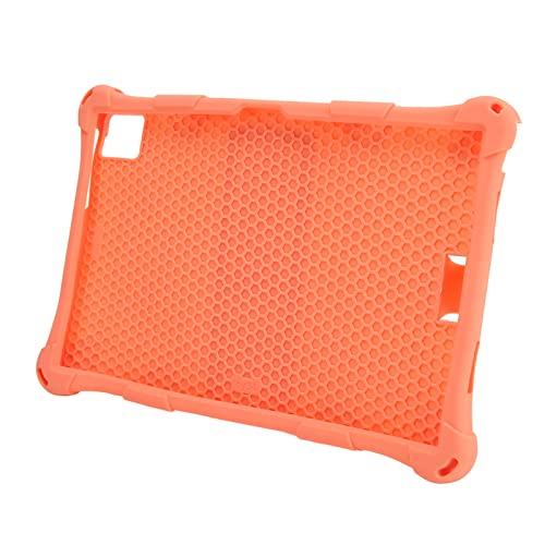 ASHATA Tablet-Hülle für Teclast T40 Pro/T40 Plus, 10,4 in Anti-Rutsch-weiche Silikon-Tab-Schutzhülle mit Rücken Halterung, Stoßdämpfer, Voll Paket (Orange) von ASHATA