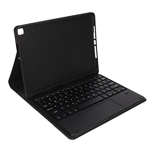 ASHATA Tablet Hülle mit Tastatur für IOS Tablet Air3 10,5 Zoll, Pro 10,5 in 2017, 10,2 in 7 8 9 Generation, Auto Wake Up, BT Tastatur mit Bleistift Halter (Black) von ASHATA