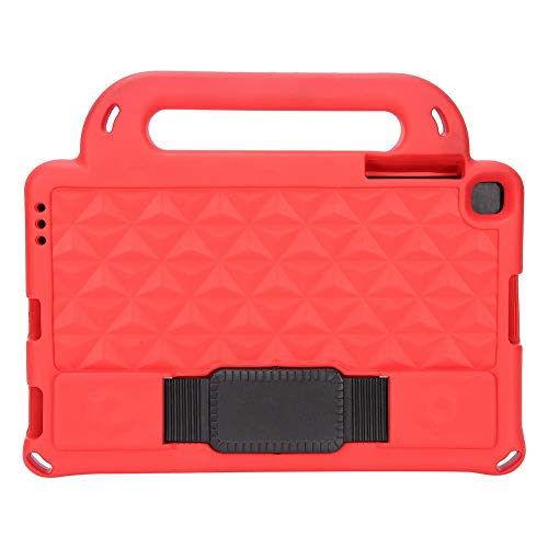 ASHATA Tablet-Schutzhülle Tablet-Schutzhülle Abnehmbare Schultergurte für Tab 10.1 Zoll 2019 SM-T510 T515 (Rot) von ASHATA