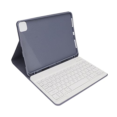 ASHATA Tastaturhülle für IOS-Tablet, Bluetooth-Tastatur, Magnetisch, Wiederaufladbar, Ultradünn, Kabellos, mit Schutzhülle für IOS-Tablet von ASHATA