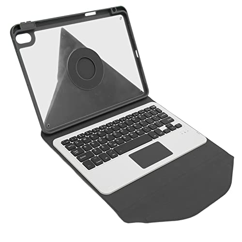 ASHATA Tastaturhülle für Pad Air 5. Generation 2022 10,9 Zoll, Magnetisch Abnehmbare Tastaturhülle für Pad 5. Generation 2020 Tablet, Tastaturabdeckung mit Touchpad, Integrierter (Black) von ASHATA