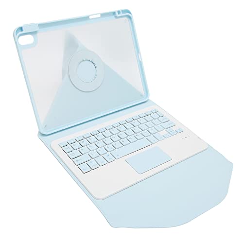 ASHATA Tastaturhülle für Pad Air 5. Generation 2022 10,9 Zoll, Magnetisch Abnehmbare Tastaturhülle für Pad 5. Generation 2020 Tablet, Tastaturabdeckung mit Touchpad, Integrierter (Blue) von ASHATA